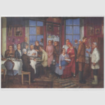 Fiesta para el calentamiento de la casa