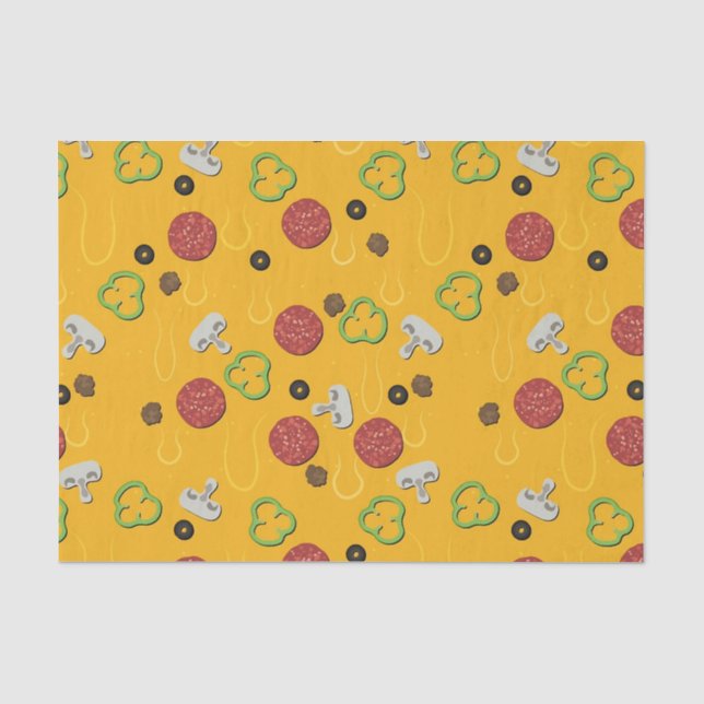 Papel De Seda Fiesta Pizza (Anverso)