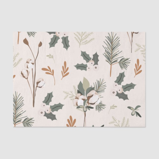Papel De Seda Fiesta Rustica Beige (Anverso)