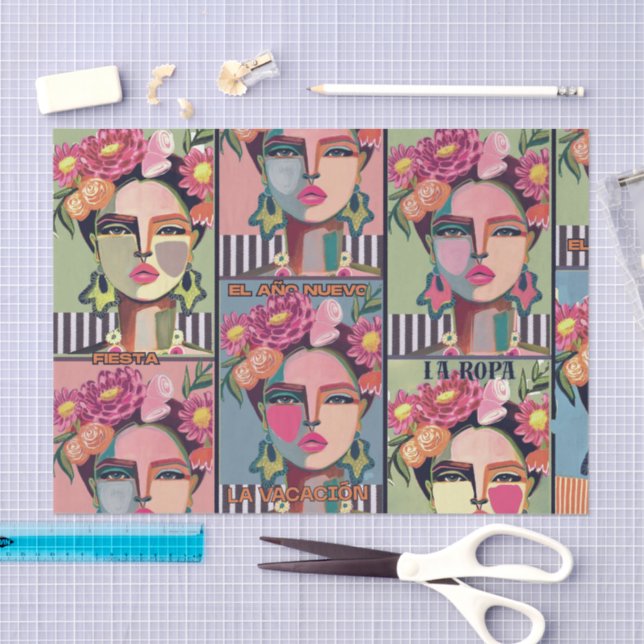 Papel De Seda Fiesta Tissue Paper (Artesanía)