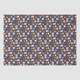 Papel De Seda Fika (eclipse) - Patrón acuarela