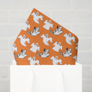 Papel De Seda Filas Bailando De Fantasmas Voladores Halloween