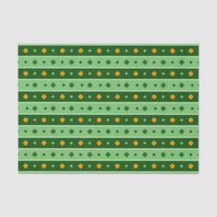 PAPEL DE SEDA FILAS BLANCAS NARANJAS VERDES DE LAS ESTRELLAS IRL