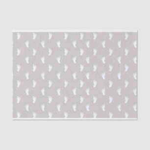 PAPEL DE SEDA FILAS DE PASTEL GRAY BABE FEET
