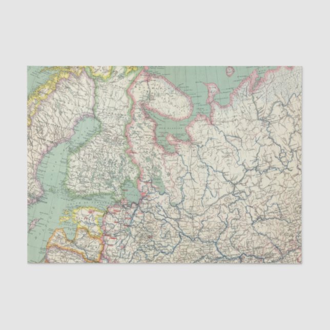 Papel De Seda Finlandia y Rusia (Anverso)