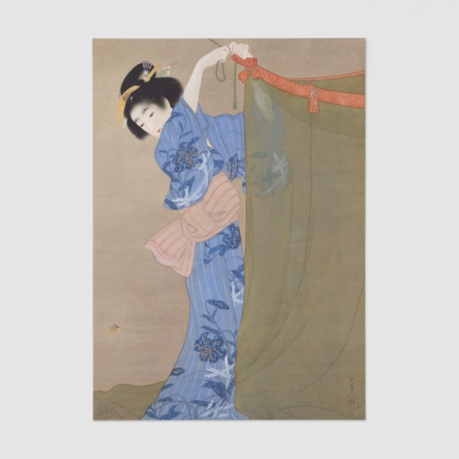 Papel De Seda Firefly por Uemura Shoen (Anverso)