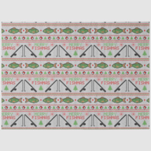 Papel De Seda Fish Ugly Navidad Sweater
