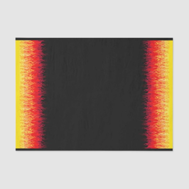 Papel De Seda Flamas Red Hot Rod (Anverso)