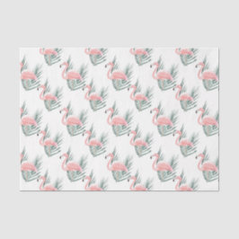 Papel De Seda Flamenco Rosa (Diseño 63 Serie Rosa)