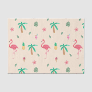 Papel De Seda Flamencos en el verano