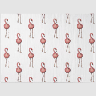 Papel De Seda Flamingo Tropical Vibes Series Design 1