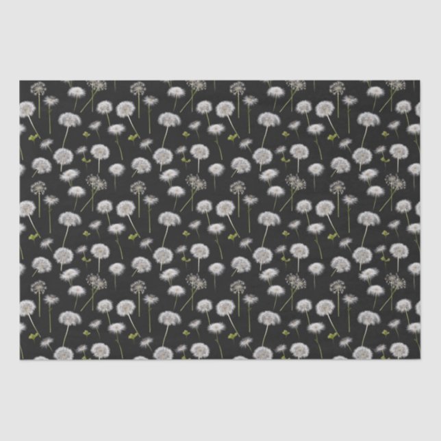 Papel De Seda Flauta blanca de Dandelion (Anverso)