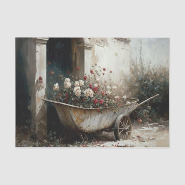 Papel De Seda flor (Anverso)