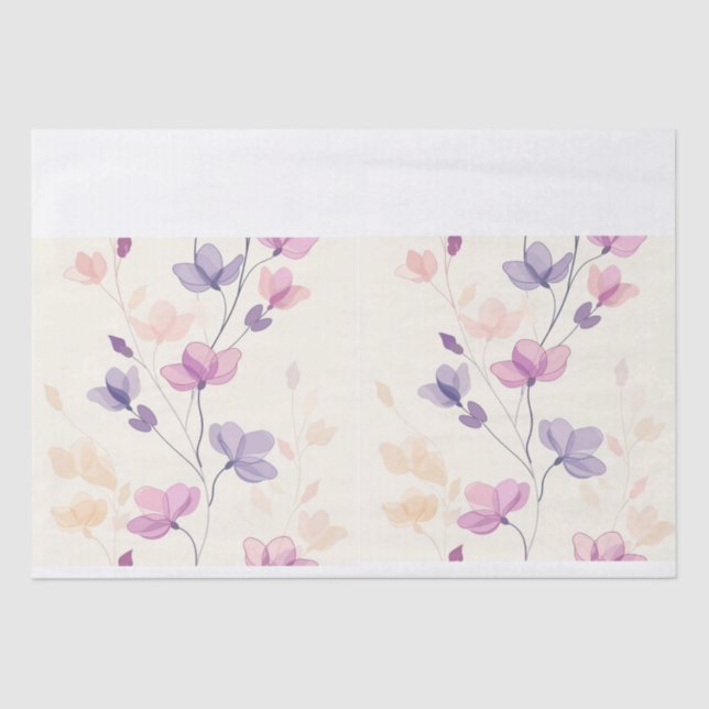 Papel De Seda Flor (Anverso)