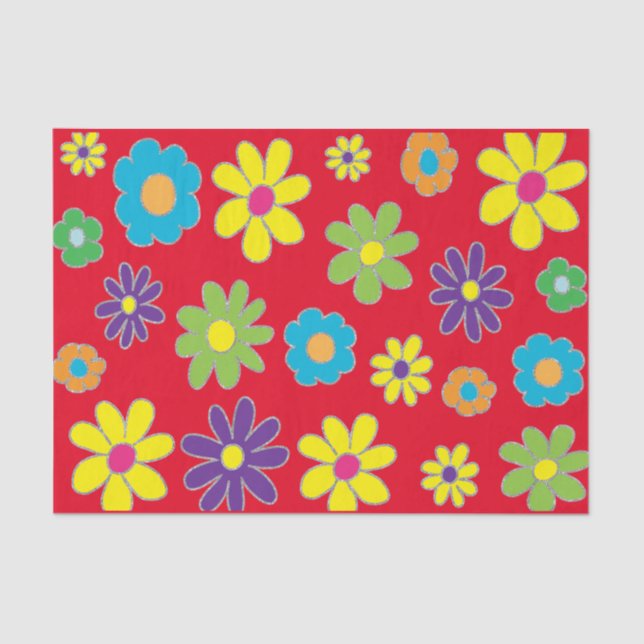 Papel De Seda Flor (Anverso)