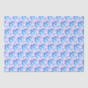 Papel De Seda Flor azul violeta de bonito