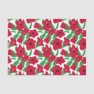 Papel De Seda Flor de Amaryllis