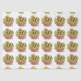 Papel De Seda Flor de cactus amarilla 50 y fabuloso cumpleaños