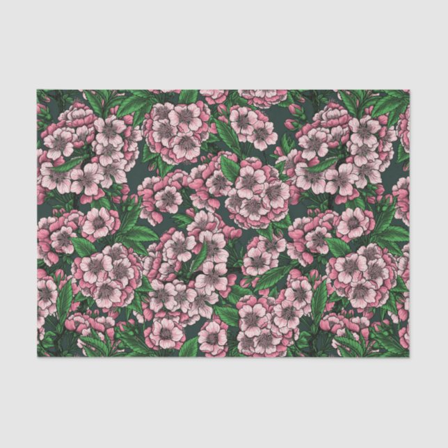 Papel De Seda Flor de cerezo 2 (Anverso)