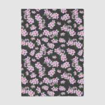 Flor de cerezo rosa elegante acuarela floral