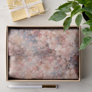 Papel De Seda flor de cerezo sakura rosa romántico soñador