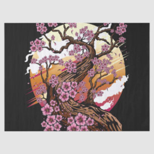 Papel De Seda Flor de cerezo salvaje