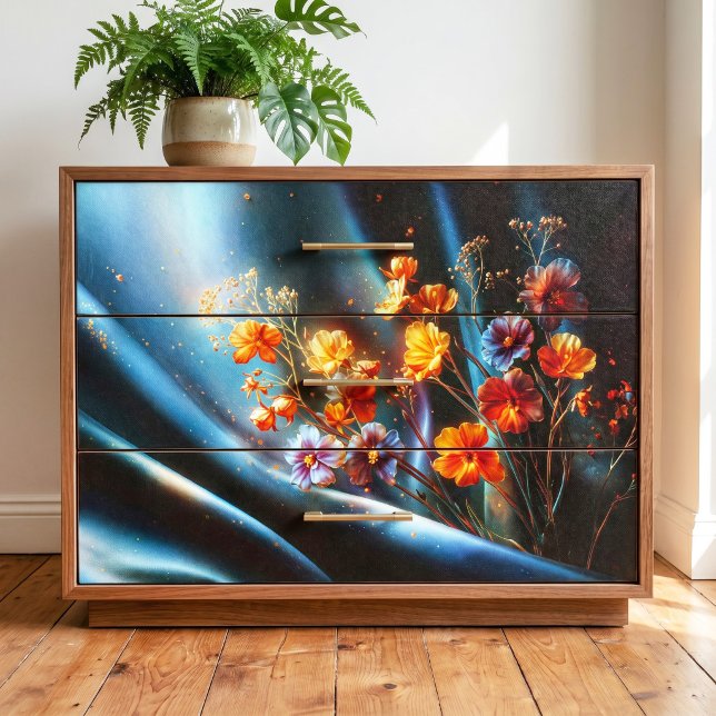 Papel De Seda Flor de Cosmos de Satén Celeste Malhumorado (Subido por el creador)