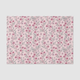 Papel De Seda Flor de Enredadera de Flor de Cerezo Rosa Jardín B