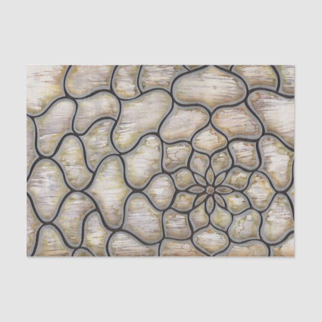 Papel De Seda Flor de la tierra (Anverso)