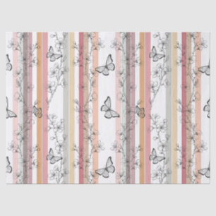 Papel De Seda Flor de Mariposa Elegante (10)