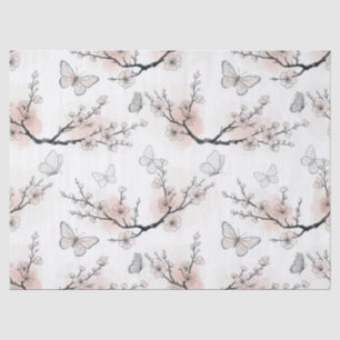 Papel De Seda Flor de Mariposa Elegante (11)