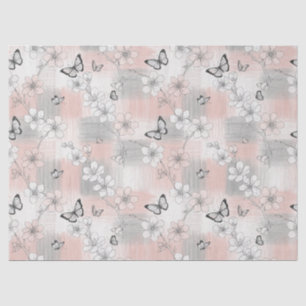 Papel De Seda Flor de Mariposa Elegante (3)
