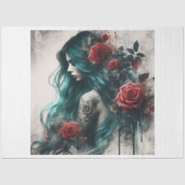 Papel De Seda Flor de sirena