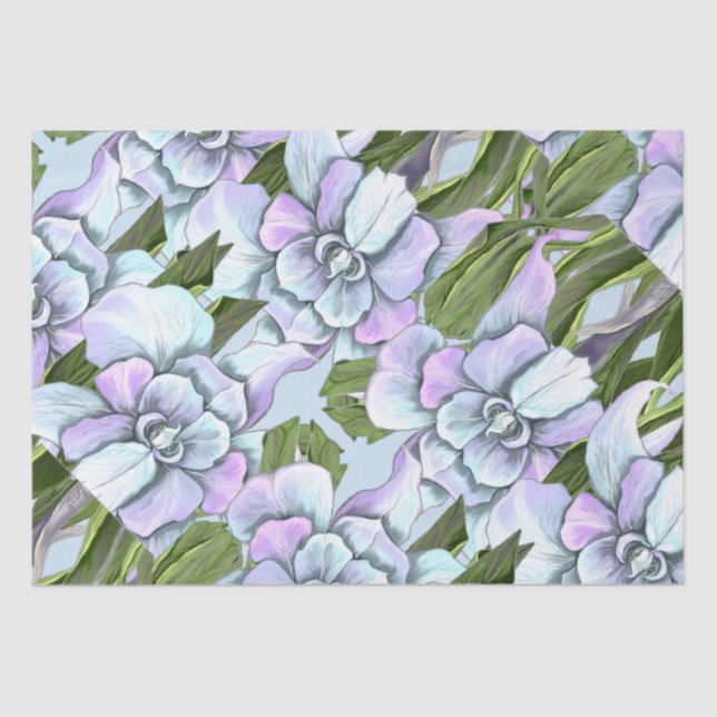 Papel De Seda Flor de Smeraldo (Anverso)