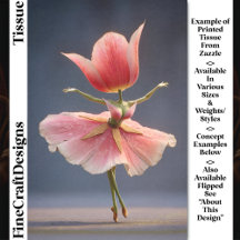 Flor de Tulipano Rosa: Ballerina DJ7R Decoupage