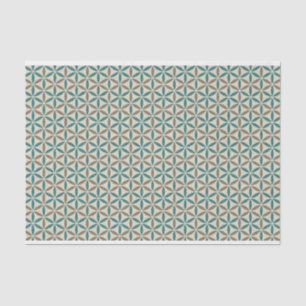 Papel De Seda Flor de vida del calendario - patrón de sello - BG