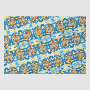 Papel De Seda Flor De Vida - Formas Coloridas 5