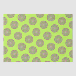 Papel De Seda Flor De Vida - Ornamentos De Florencia Vintage 2