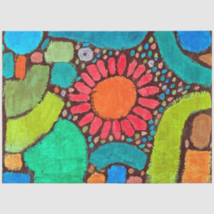 Papel De Seda Flor en el valle, Klee