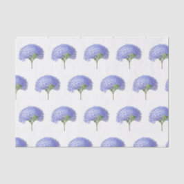 Papel De Seda Flor Lavanda Púrpura Hortensia Floral Vintage