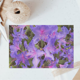 Papel De Seda Flor morada de rododendros florales