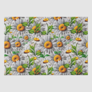 Papel De Seda Flor natural Daisy Flor Floral Cottagecore
