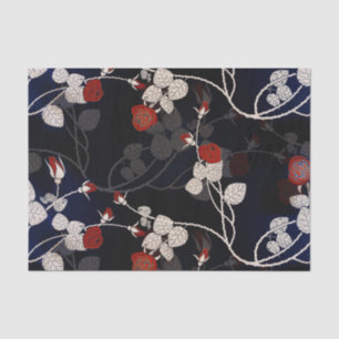 Papel De Seda Flor rosa roja elegante