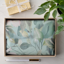 Papel De Seda Flor silvestre de color boho moderno