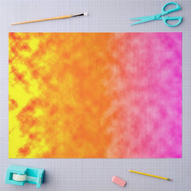 Papel De Seda Flor Solar (Artesanía)