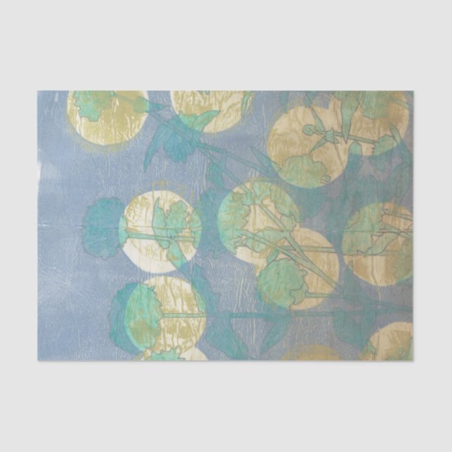 Papel De Seda Flora protectora I (Anverso)