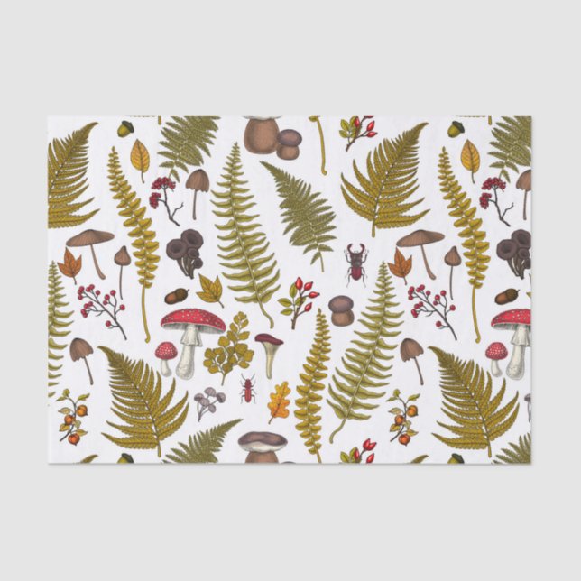 Papel De Seda Flora y fauna silvestres 2 (Anverso)