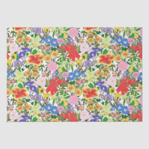 Papel De Seda Floraciones de la mañana