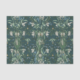 Papel De Seda Floral blanca elegante