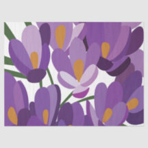 Floral de Azafrán Púrpura